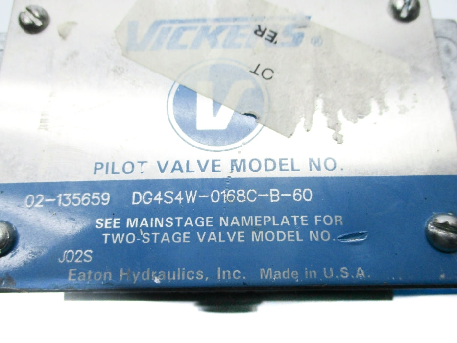 VICKERS DG4S4W0168CB60 02-135659 110/120V NSNP