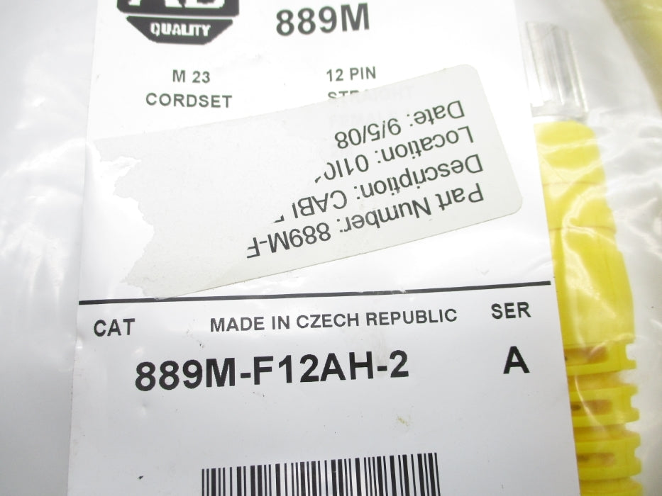 ALLEN BRADLEY 889M-F12AH-2 SER. A NSMP