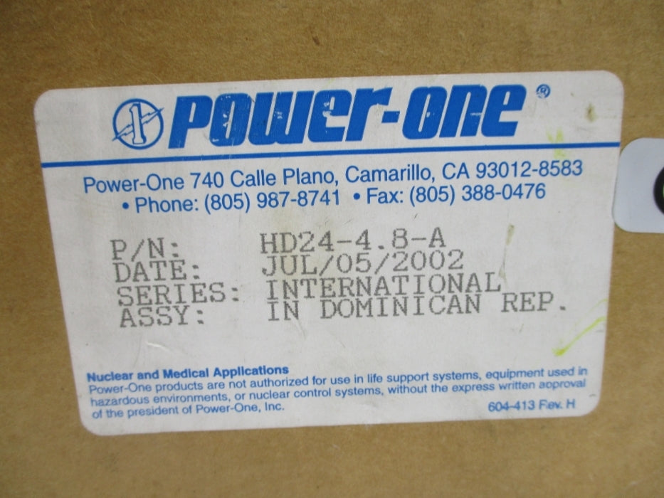 POWER-ONE HD24-4.8-A NSMP