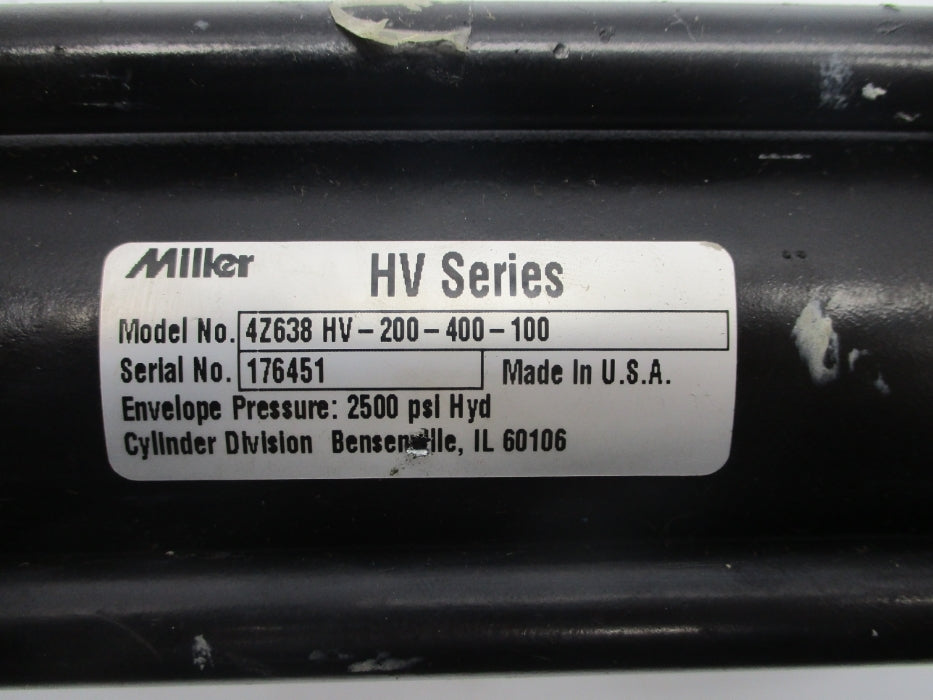 MILLER 4Z638HV-200-400-100 2500PSI NSNP