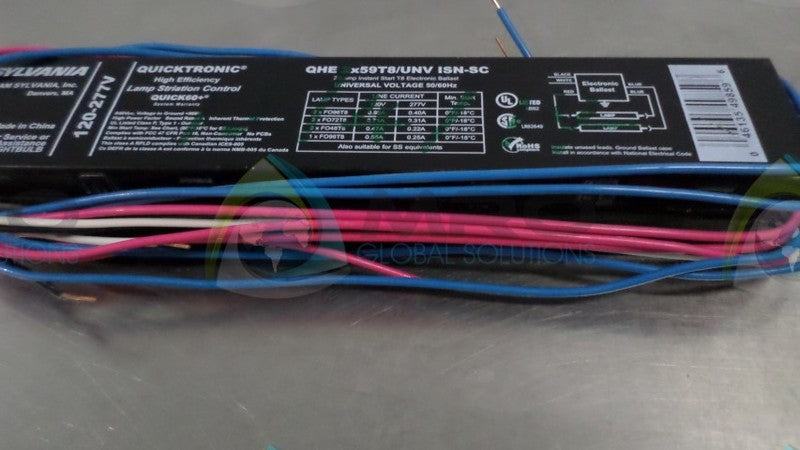 SYLVANIA 2X59T8/UNV-ISN-SC BALLAST  NSNP