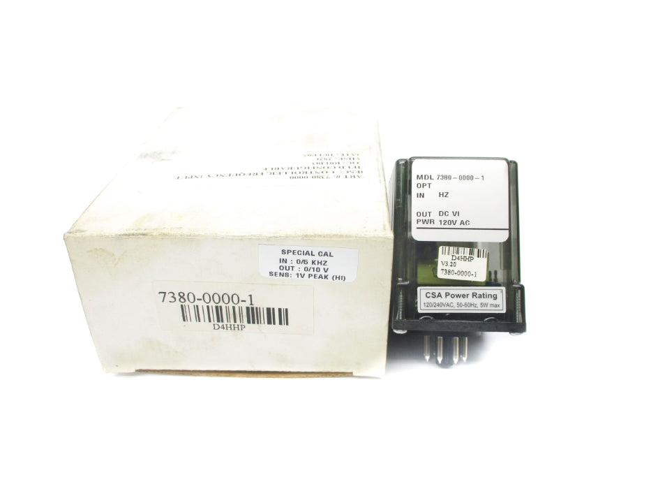 ACTION INSTRUMENTS 7380-0000-1 120VAC NSMP