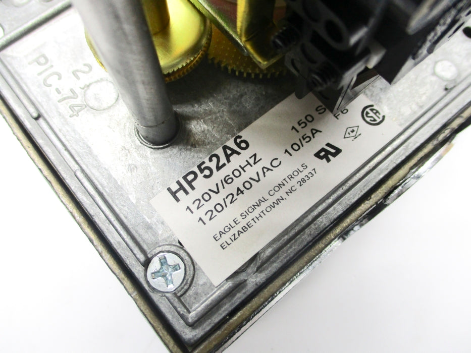 EAGLE SIGNAL HP52A6 110/240VAC 10/5A 0-150S NSNP