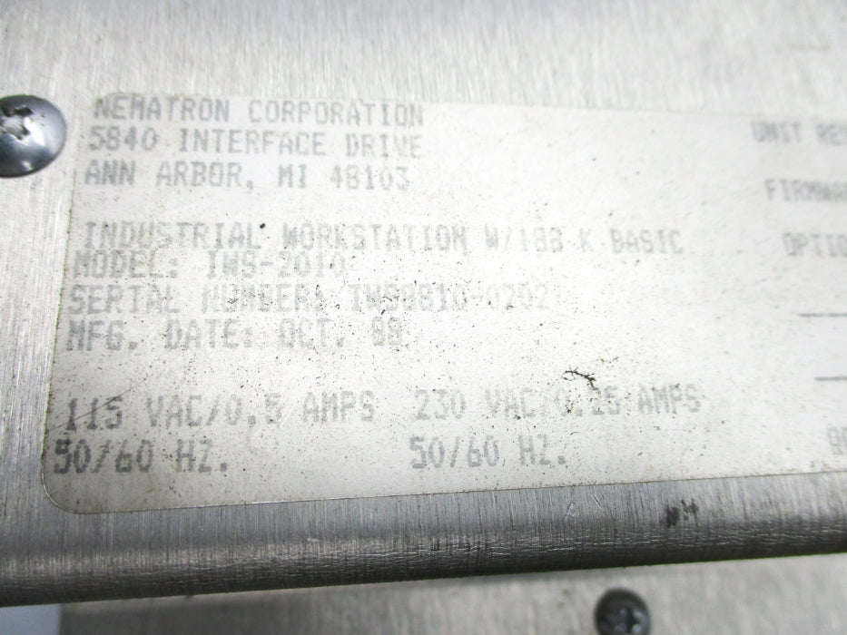 NEMATRON IWS-2010 UNMP