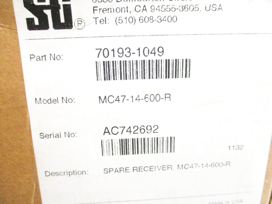 STI 70193-1049 MC47-14-600-R NSMP