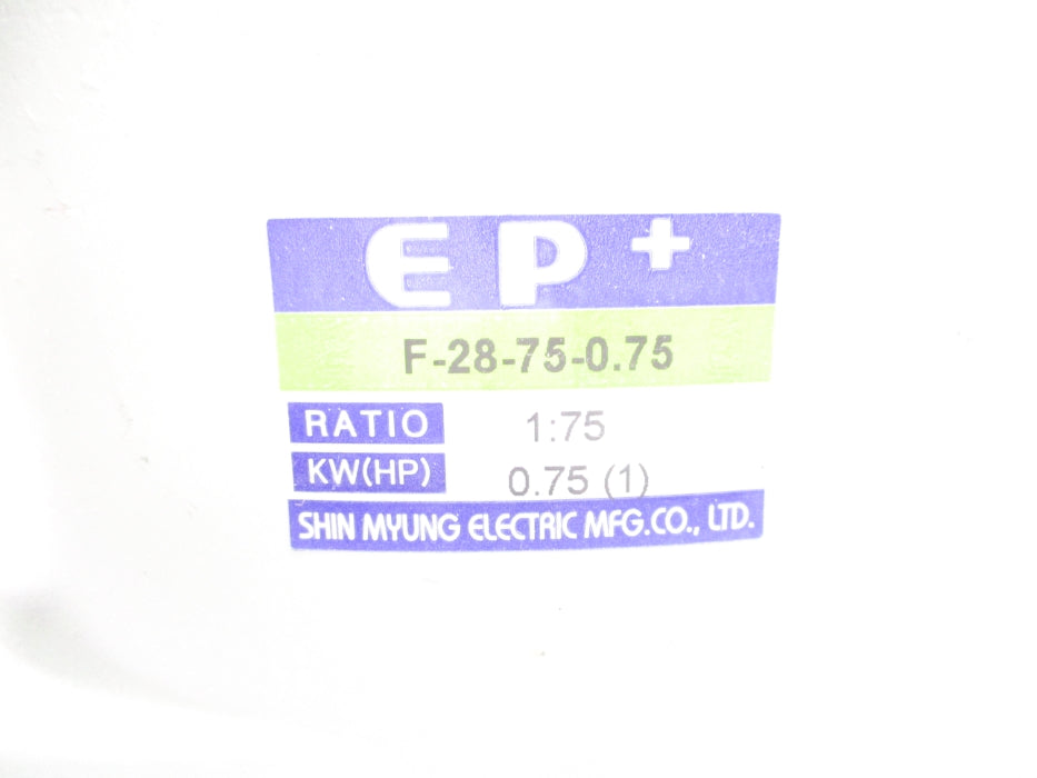 SHIN MYUNG TGM-06CE F-28-75-0.75 (AS PICTURED) NSNP