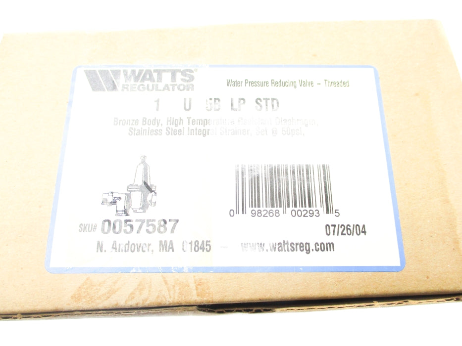 WATTS U5BLPSTD 200PSI NSMP