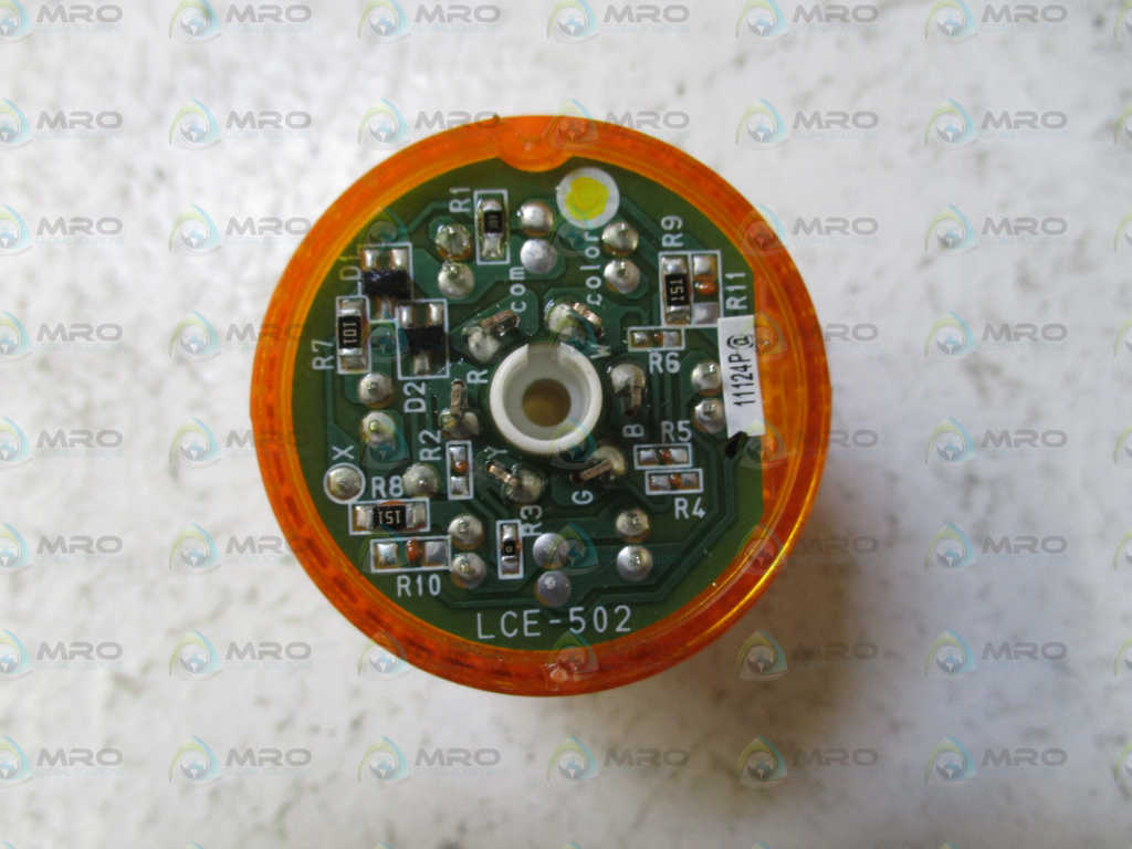 PATLITE LCE-502 LED ORANGE LIGHT *NEW NO BOX*