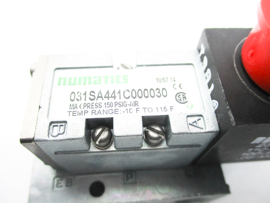 NUMATICS 031SA441C000030 110/120V 150PSIG NSNP
