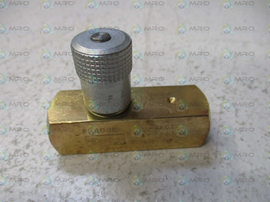 PARKER PF400B-41CY HYDRAULIC FLOW CONTROL VALVE *NEW NO BOX*