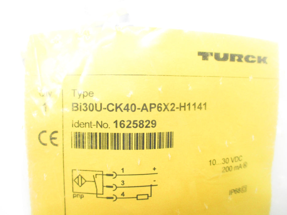 TURCK Bi30U-CK40-AP6X2-H1141 1625829 NSMP