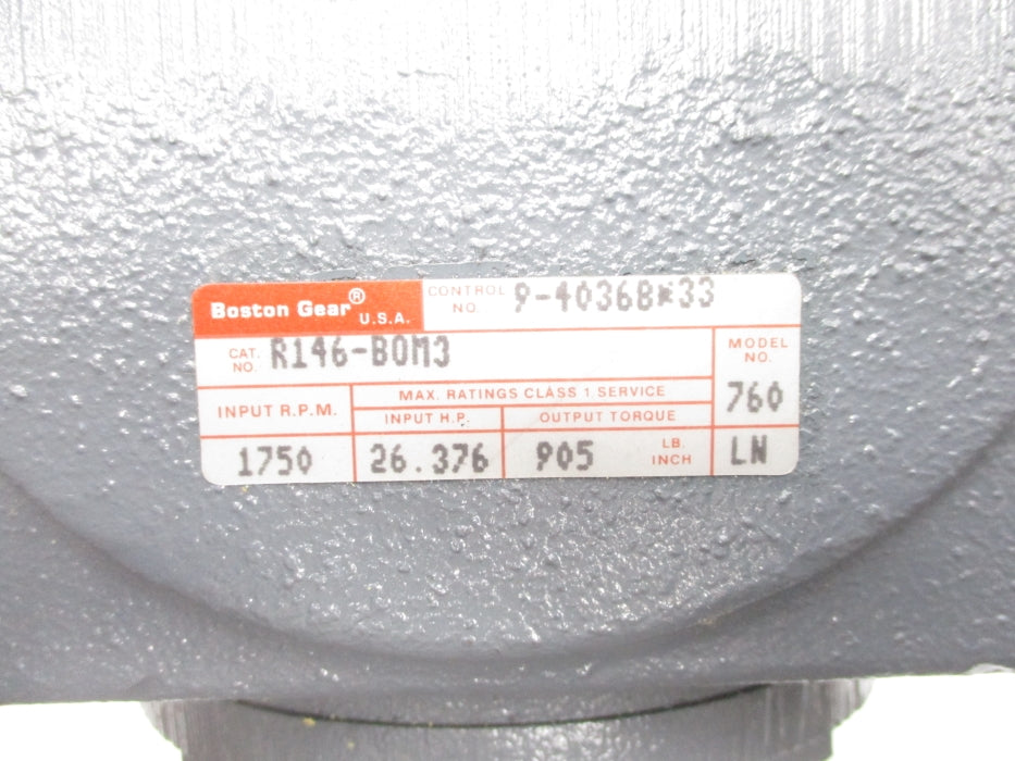 BOSTON GEAR R146-BOM3 NSNP