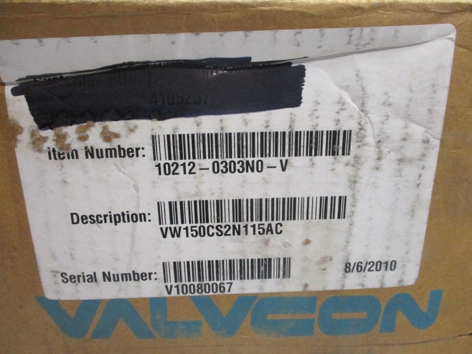 VALVCON VW150CS2N115AC NSMP
