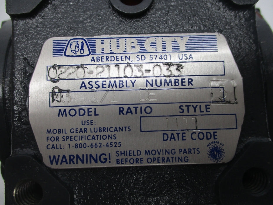 HUB CITY 0220-21103 NSMP