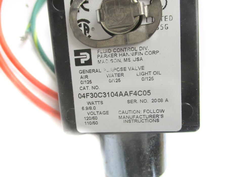 PARKER 04F30C3104AAF4C05 110/120V NSNP