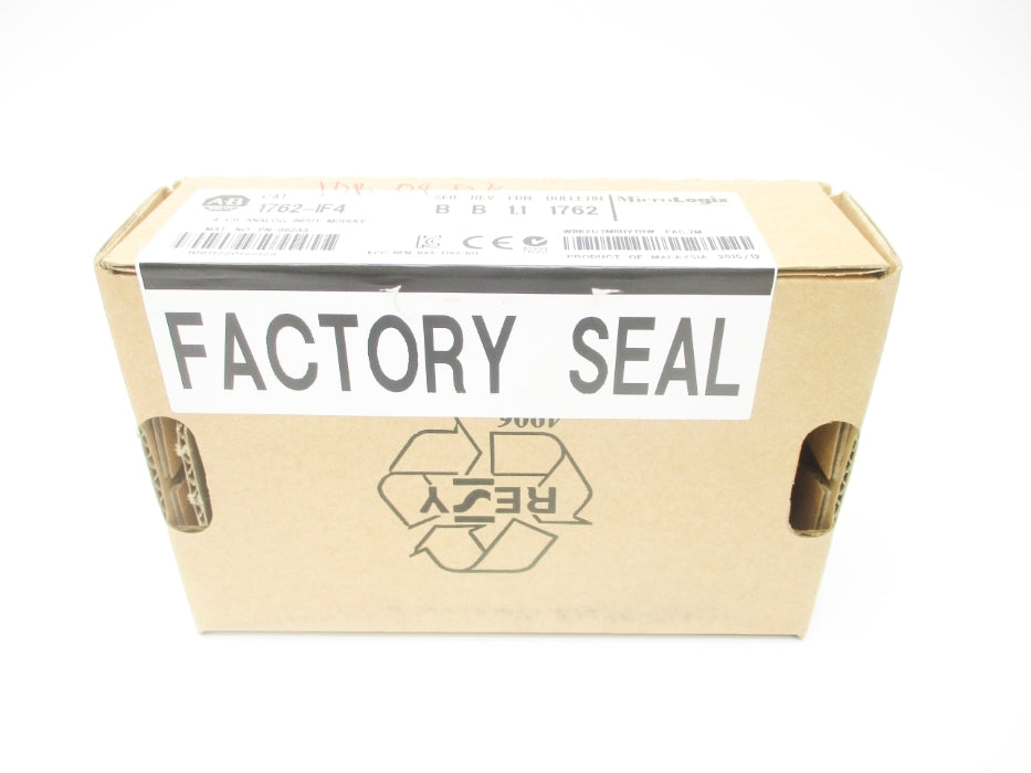 ALLEN BRADLEY 1762-IF4 SER. B F/W 1.1 DATE: 2015 NSFS