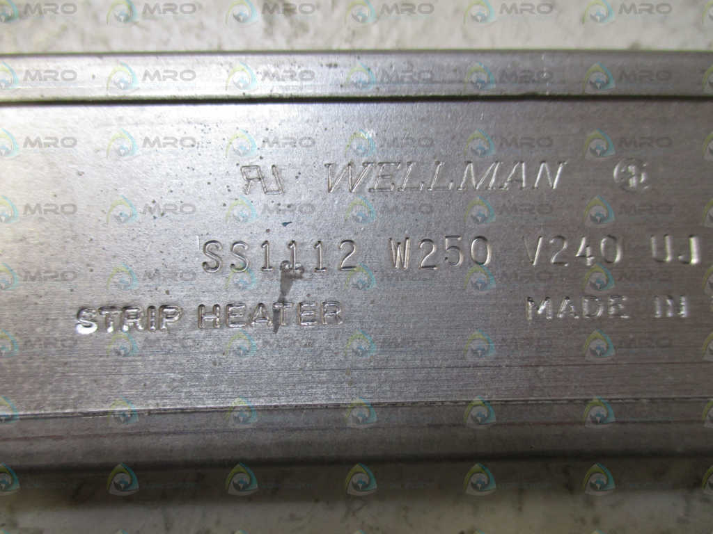 WELLMAN SS1112 STRIP HEATER *NEW NO BOX*