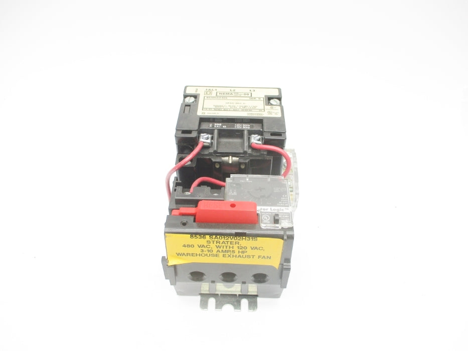 SQUARE D 8536SAO12S SER. B 110/120V NSNP