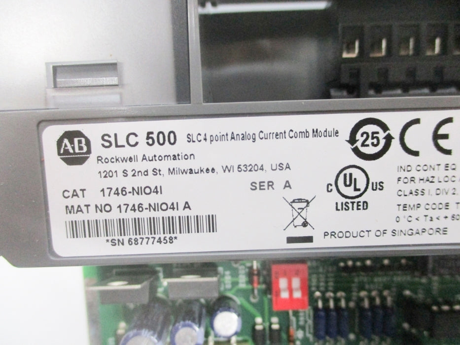 ALLEN BRADLEY 1746-NIO41 SER. A NSNP