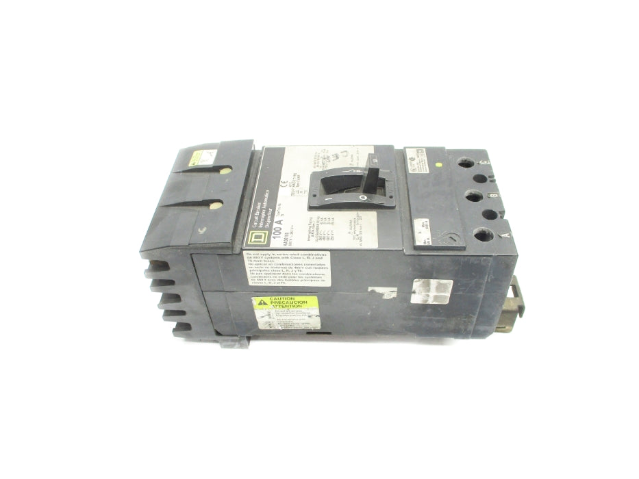 SQUARE D KA36100 SER. S2 100A 600V UNMP