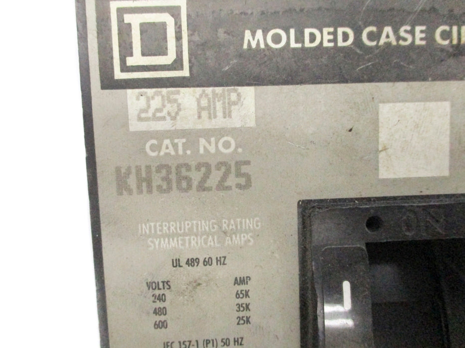 SQUARE D KH36225 225A 600V UNMP