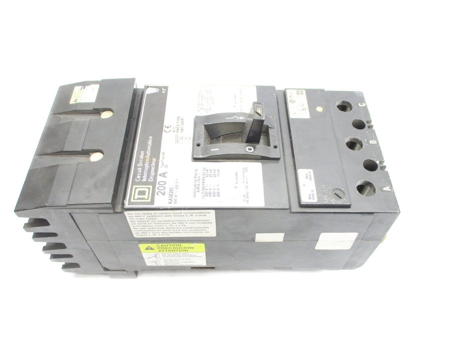 SQUARE D KA36200 SER. S2 200A (GREY) NSNP