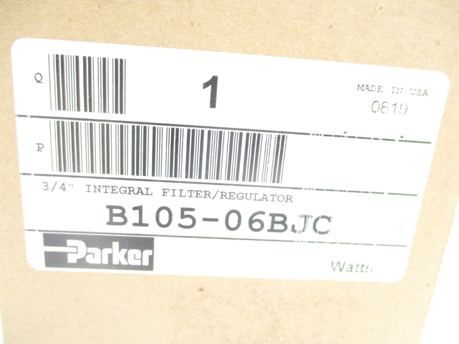 PARKER B105-06BJC 150PSI NSMP