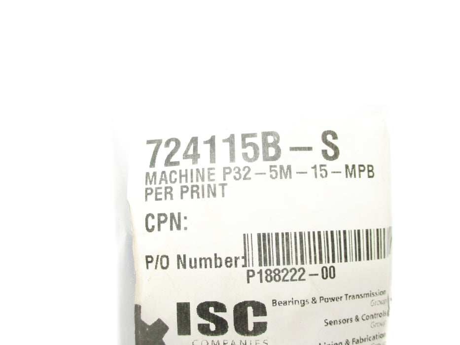 ISC 724115B-S P32-5M-15-MPB NSMP