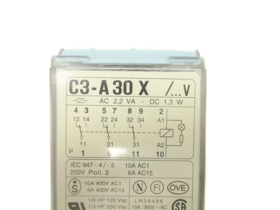 RELECO C3-A30X 120VAC 10A UNMP