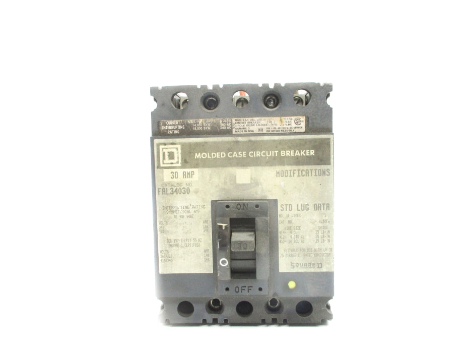 SQUARE D FAL34030 30A 600V UNMP