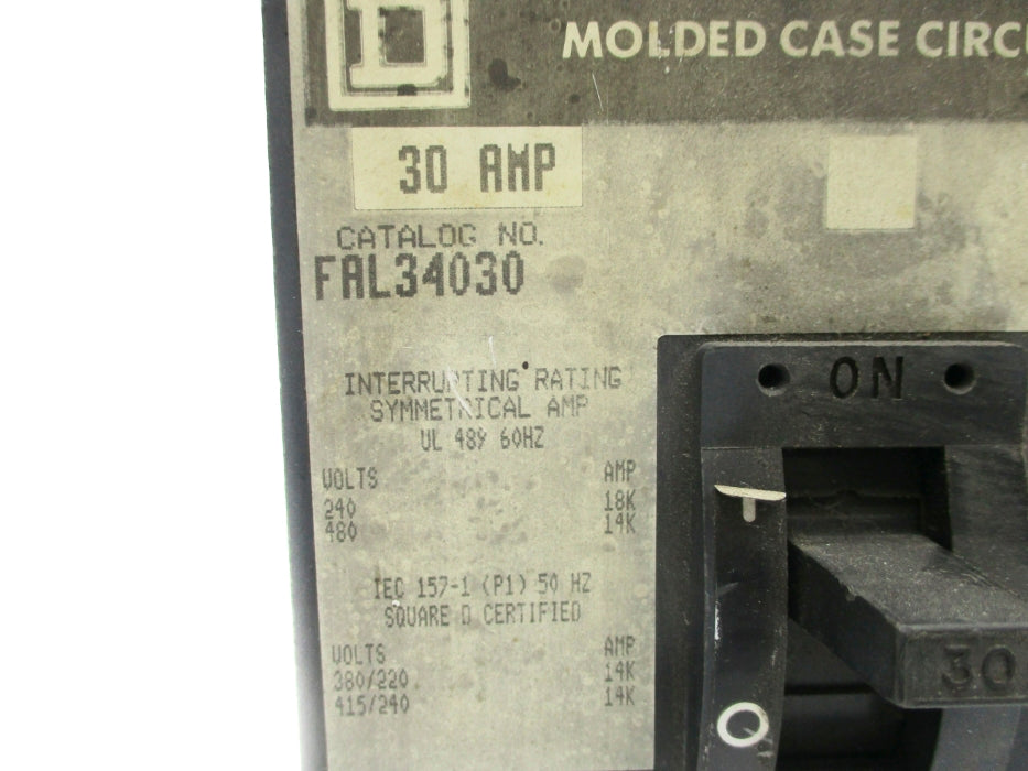 SQUARE D FAL34030 30A 600V UNMP