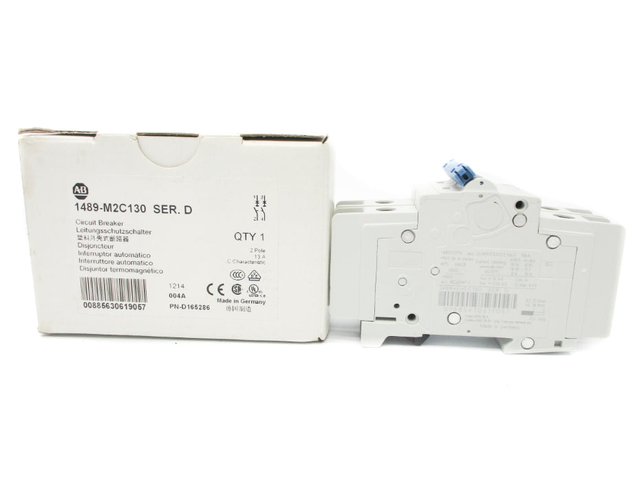 ALLEN BRADLEY 1489-M2C130 SER. D 13A 277V NSMP