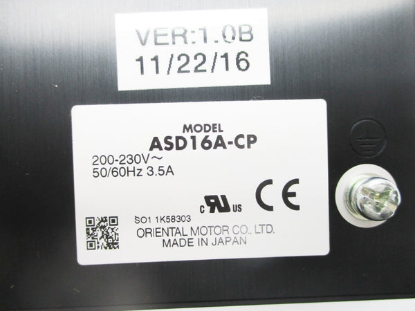 ORIENTAL MOTOR ASD16A-CP NSNP