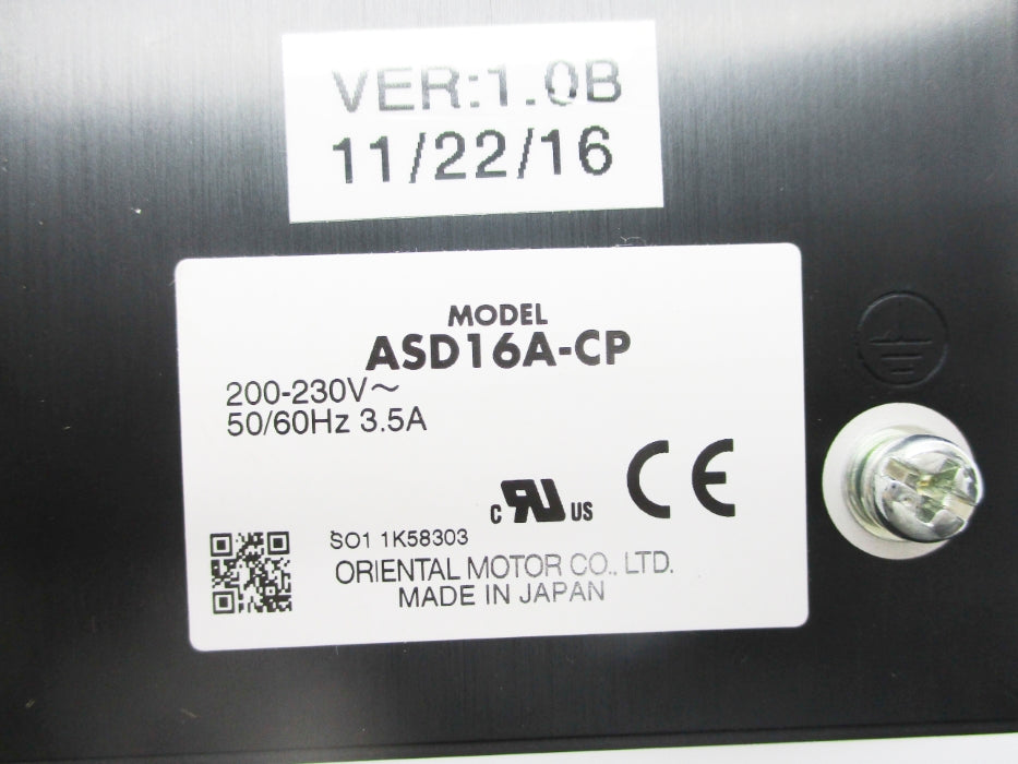 ORIENTAL MOTOR ASD16A-CP NSNP