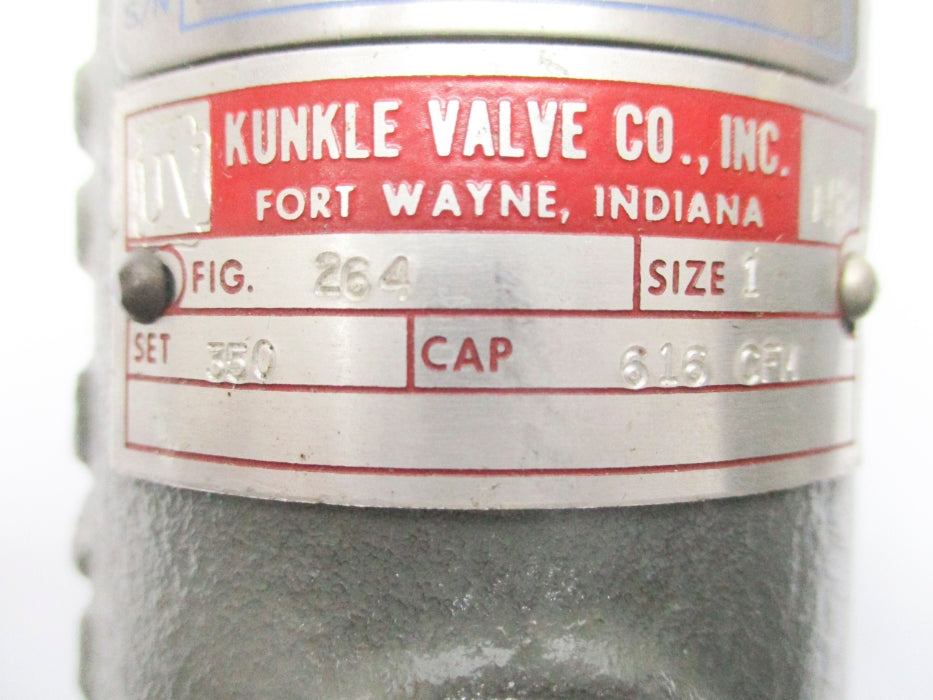 KUNKLE VALVE 264 616CFM NSNP
