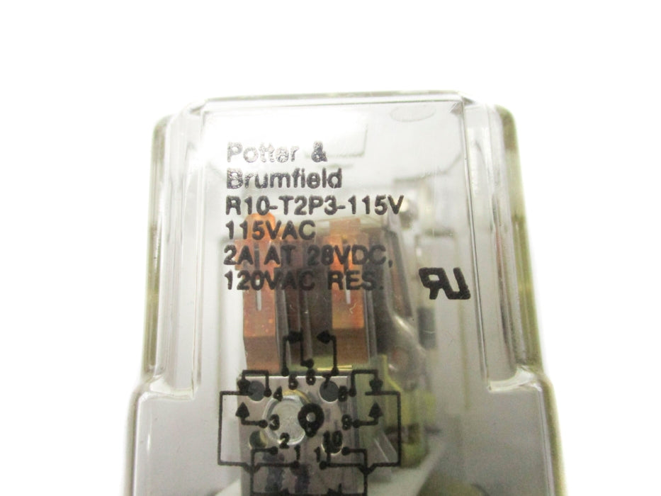 POTTER & BRUMFIELD R10-T2P3-115V 120VAC UNMP