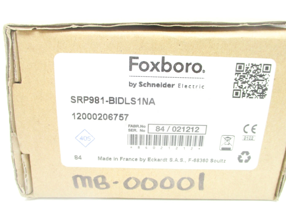 FOXBORO SRP981-BIDLS1NA NSMP