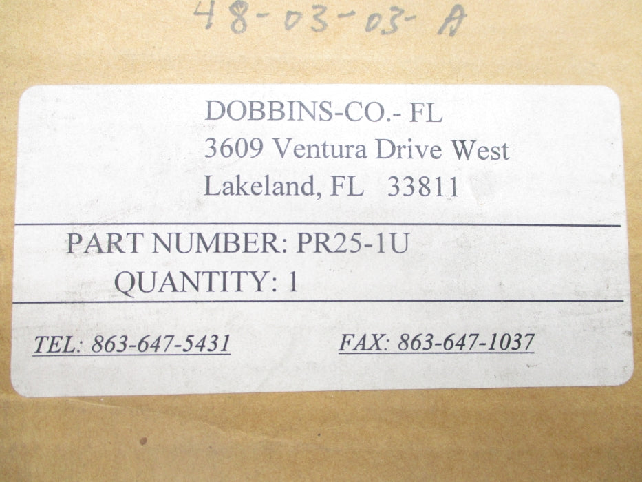 DOBBINS PR25-1U NSMP