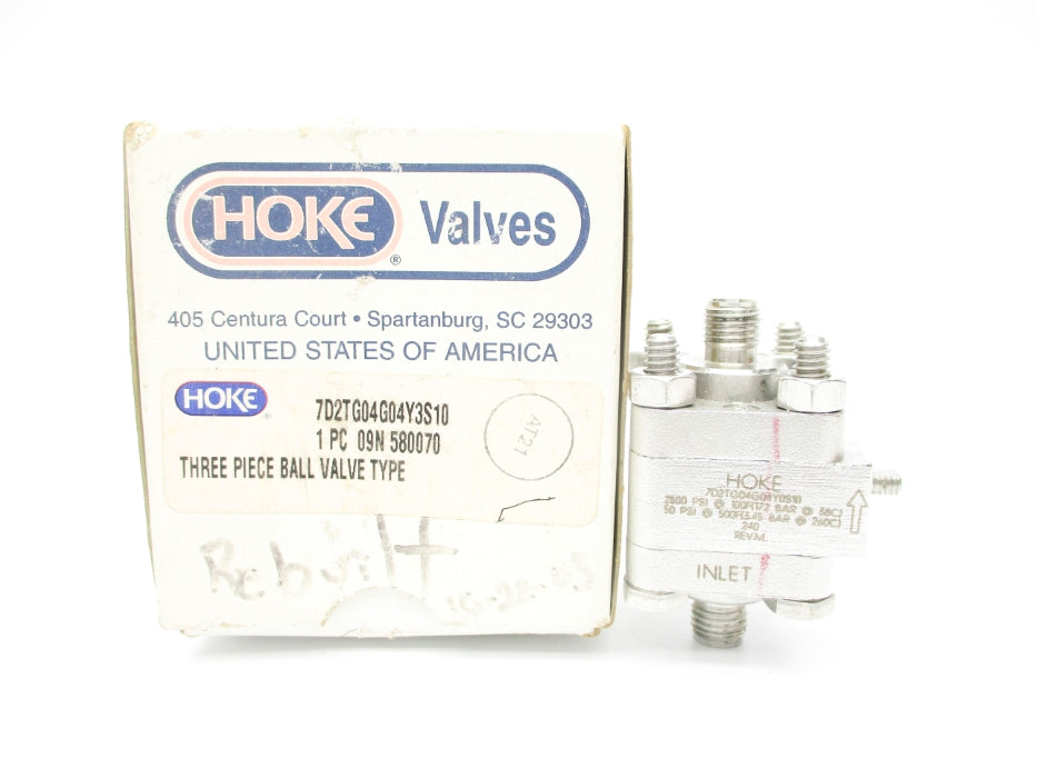 HOKE 7D2TG04G04Y3S10 2500PSI NSMP