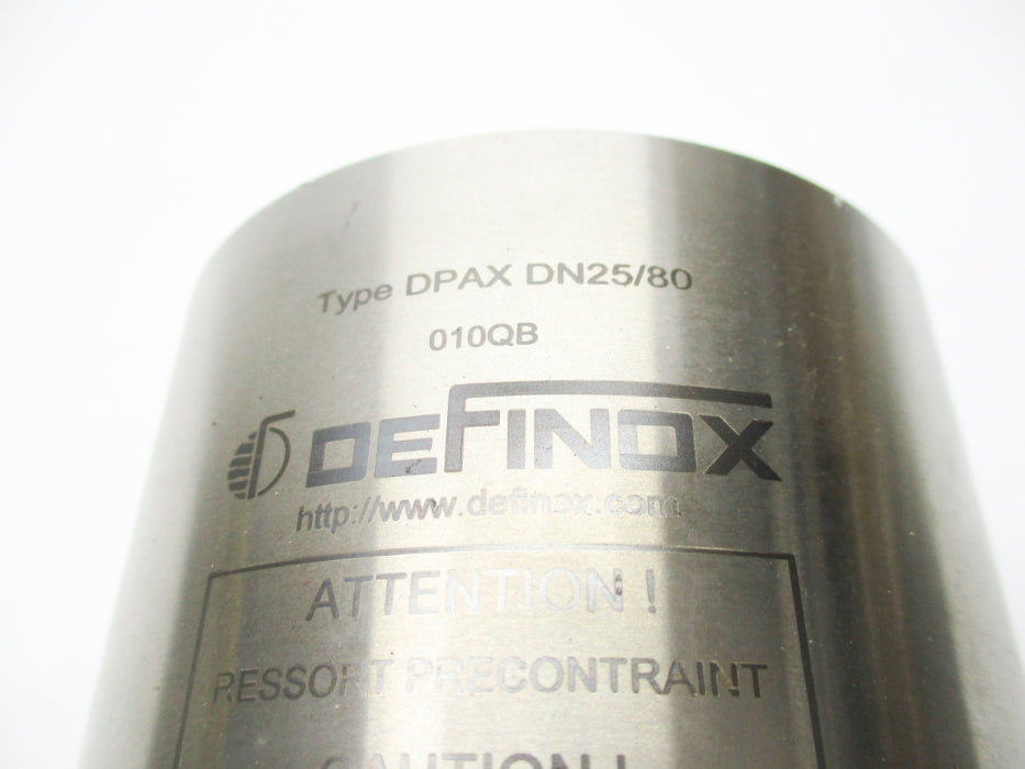 DEFINOX DPAX DN25/80 010QB NSNP