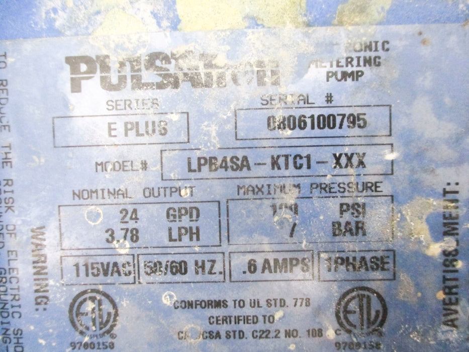 PULSAFEEDER LPB4SA-KTC1-XXX UNMP