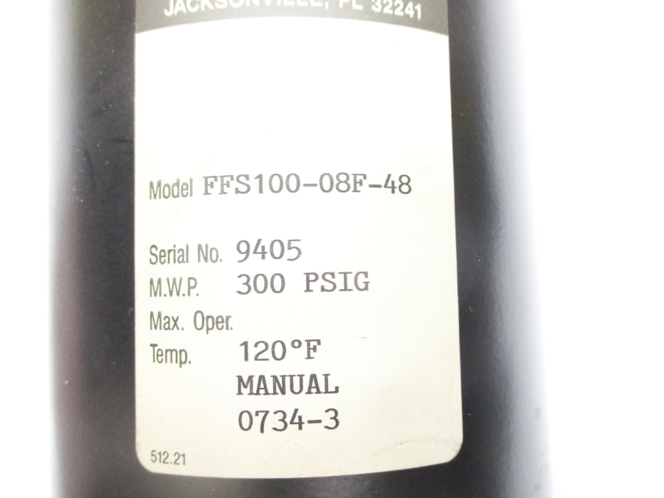 AMI FFS100-08F-48 300PSIG NSNP