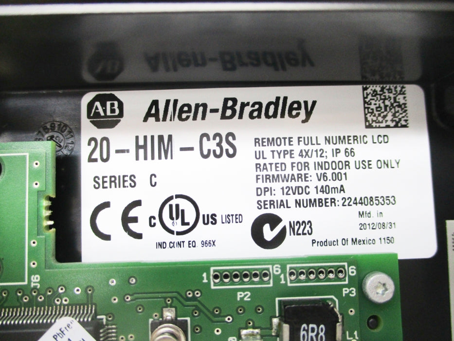 ALLEN BRADLEY 20-HIM-C3S SER. C F/W V6.001 NSNP