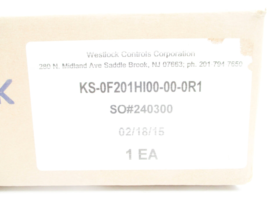 WESTLOCK KS-0F201HI00-00-0R1 NSFS