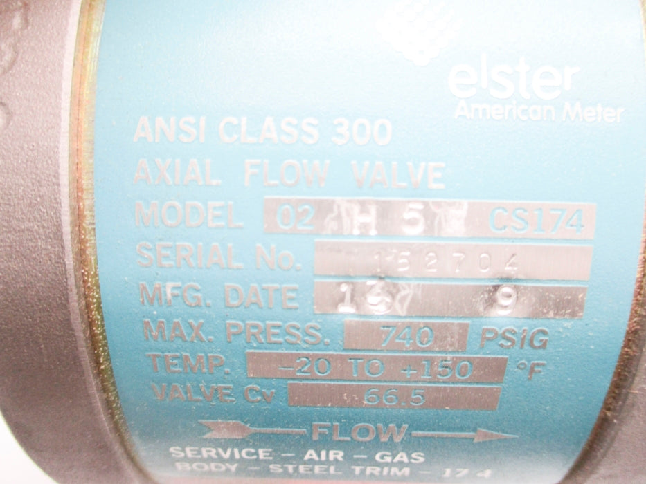 ELSTER 02H5CS174 740PSIG NSNP