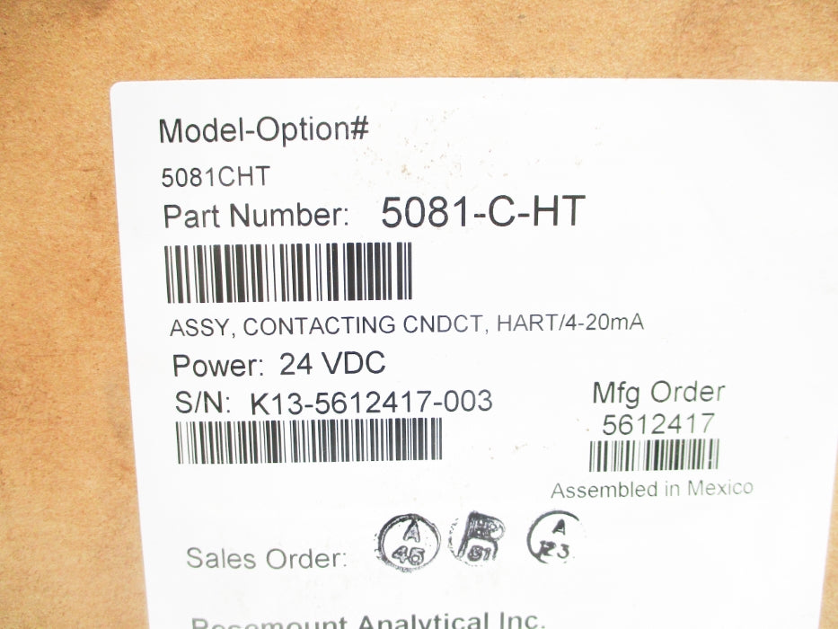 ROSEMOUNT 5081-C-HT NSFS