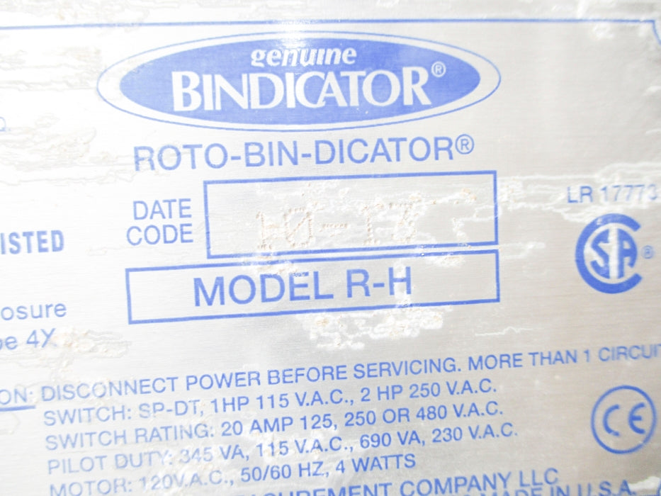BINDICATOR R-H (AS PICTURED) NSNP