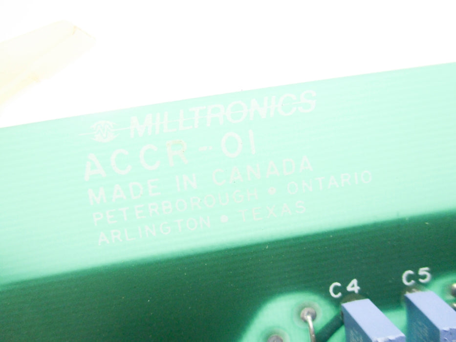 MILLTRONICS ML10L1393 ACCR-01 UNMP