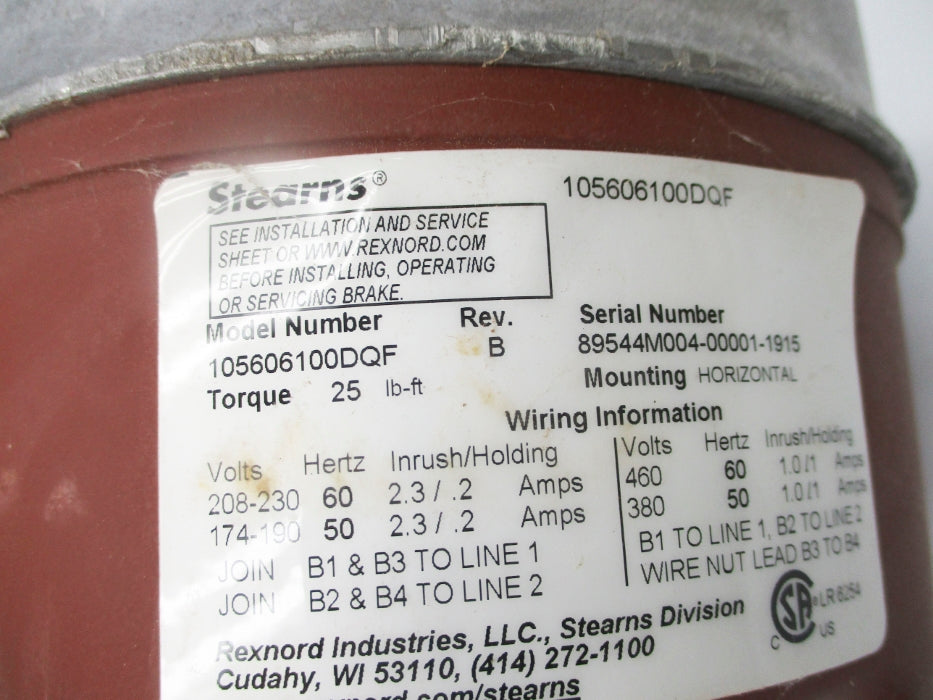 STEARNS 105606100DQF NSNP