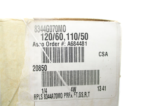 ASCO 8344G070M0 110/120V NSFS